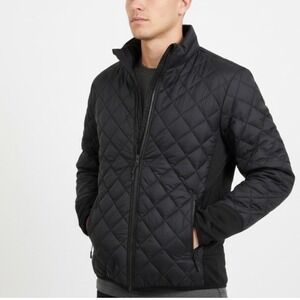 Men's Quilted Black Jacket Large (Grande) | New With Tags